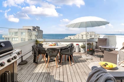 Balkong eller utsiktsbild