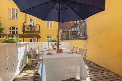 Balkong eller utsiktsbild