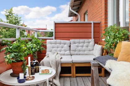 Balkong eller utsiktsbild