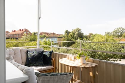 Balkong eller utsiktsbild