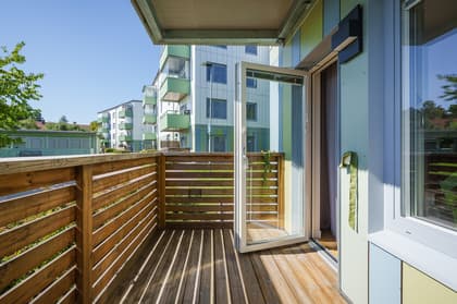 Balkong eller utsiktsbild