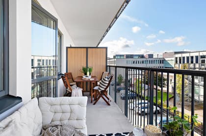 Balkong eller utsiktsbild