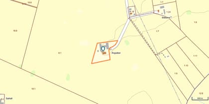 Illustrerad karta över fastigheten eller området