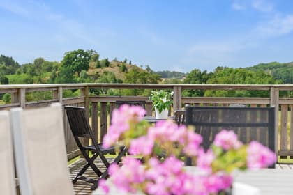 Balkong eller utsiktsbild