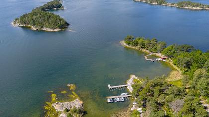 Illustrerad karta över fastigheten eller området