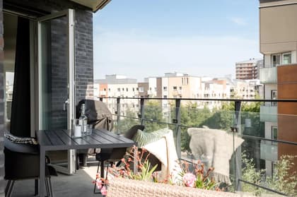 Balkong eller utsiktsbild