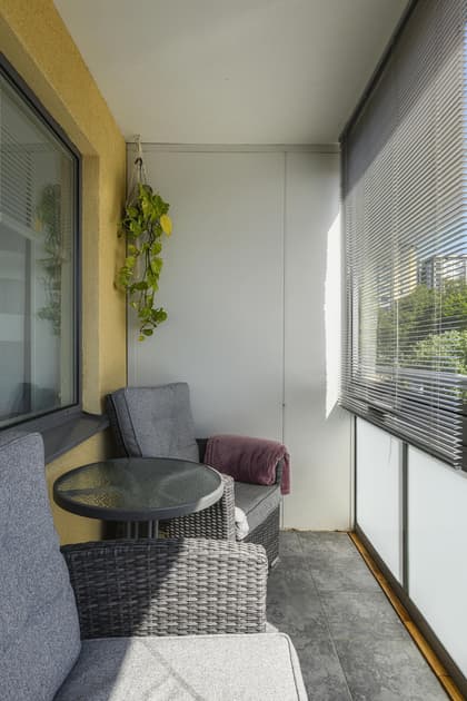 Balkong eller utsiktsbild