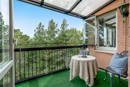 Balkong eller utsiktsbild