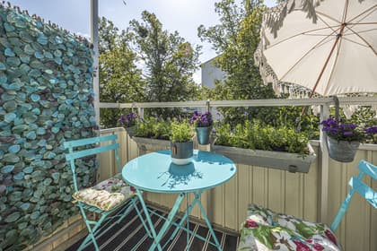 Balkong eller utsiktsbild