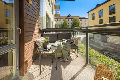 Balkong eller utsiktsbild