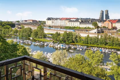 Balkong eller utsiktsbild