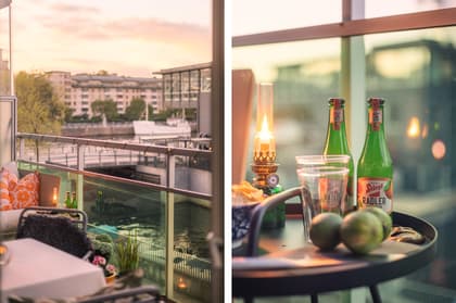 Balkong eller utsiktsbild