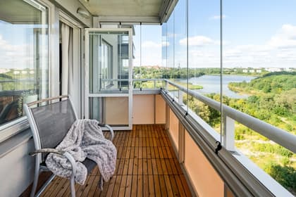 Balkong eller utsiktsbild