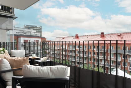 Balkong eller utsiktsbild