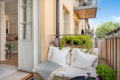 Balkong eller utsiktsbild