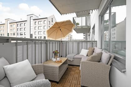 Balkong eller utsiktsbild