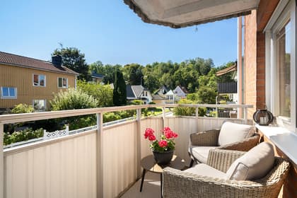 Balkong eller utsiktsbild