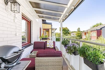 Balkong eller utsiktsbild