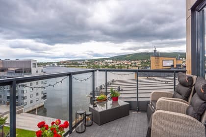 Balkong eller utsiktsbild