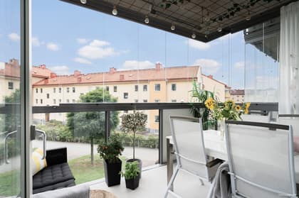 Balkong eller utsiktsbild