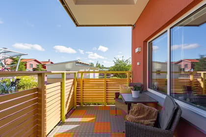 Balkong eller utsiktsbild