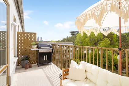 Balkong eller utsiktsbild