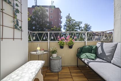 Balkong eller utsiktsbild