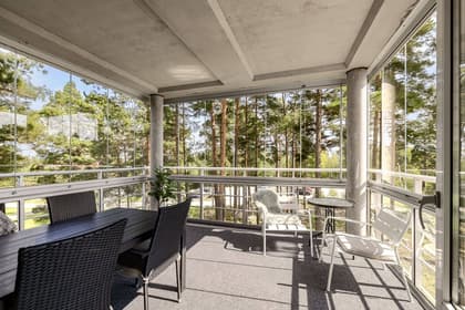 Balkong eller utsiktsbild