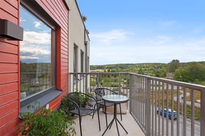 Balkong eller utsiktsbild