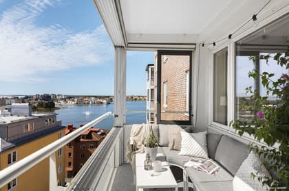 Balkong eller utsiktsbild