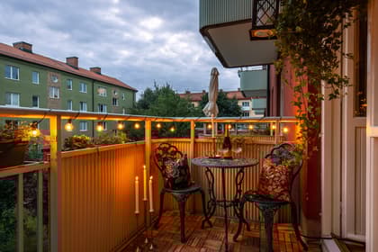 Balkong eller utsiktsbild