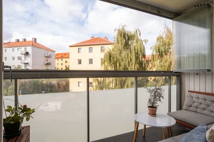 Balkong eller utsiktsbild