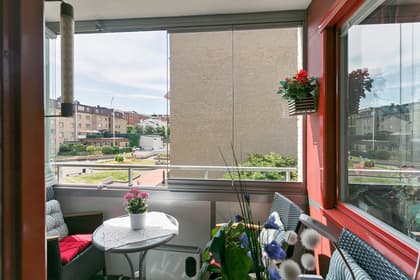 Balkong eller utsiktsbild