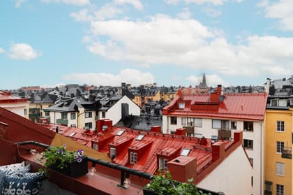 Balkong eller utsiktsbild