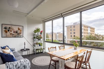 Balkong eller utsiktsbild