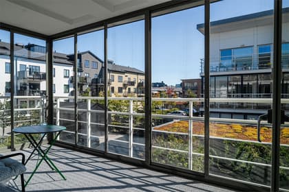 Balkong eller utsiktsbild