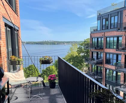 Balkong eller utsiktsbild