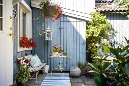 Balkong eller utsiktsbild