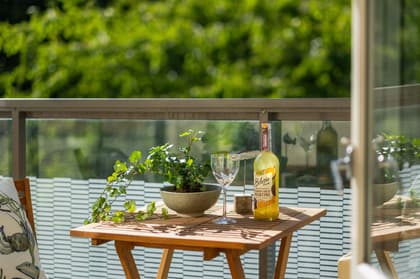 Balkong eller utsiktsbild