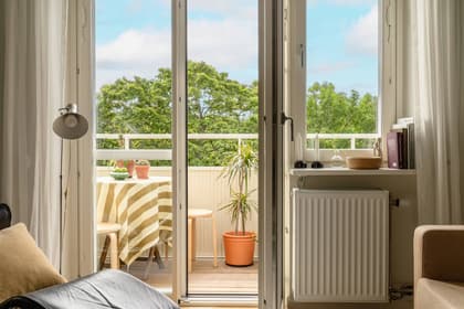 Balkong eller utsiktsbild