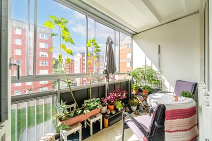 Balkong eller utsiktsbild