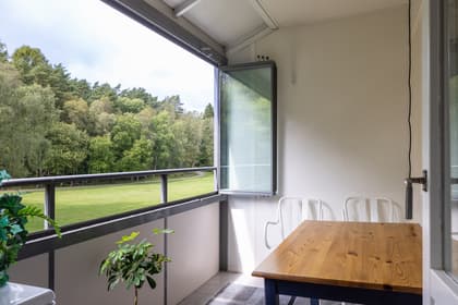 Balkong eller utsiktsbild