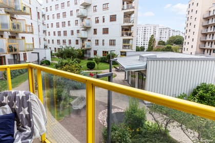 Balkong eller utsiktsbild