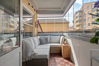 Balkong eller utsiktsbild