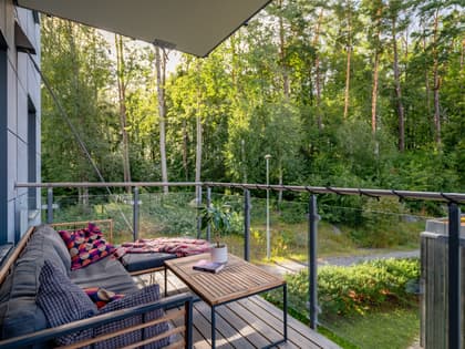 Balkong eller utsiktsbild