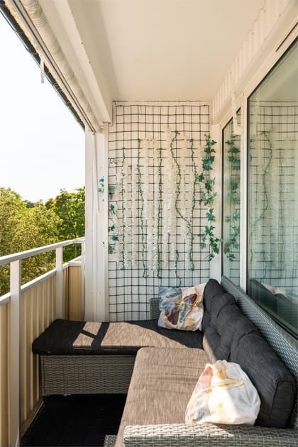 Balkong eller utsiktsbild