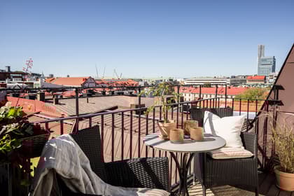 Balkong eller utsiktsbild