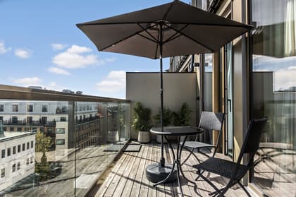 Balkong eller utsiktsbild