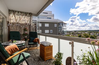 Balkong eller utsiktsbild