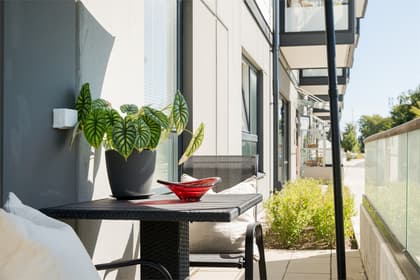 Balkong eller utsiktsbild